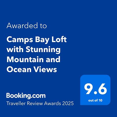 Camps Bay Loft With Stunning Mountain And Ocean Views Apartamento Cidade Do Cabo Exterior foto
